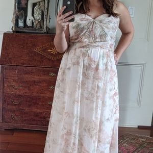 Jenny Yoo Watercolor Blush Multi Bridesmaid Dress